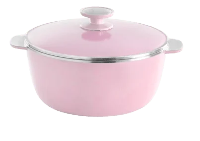 Cacerola 24 cm Rosa